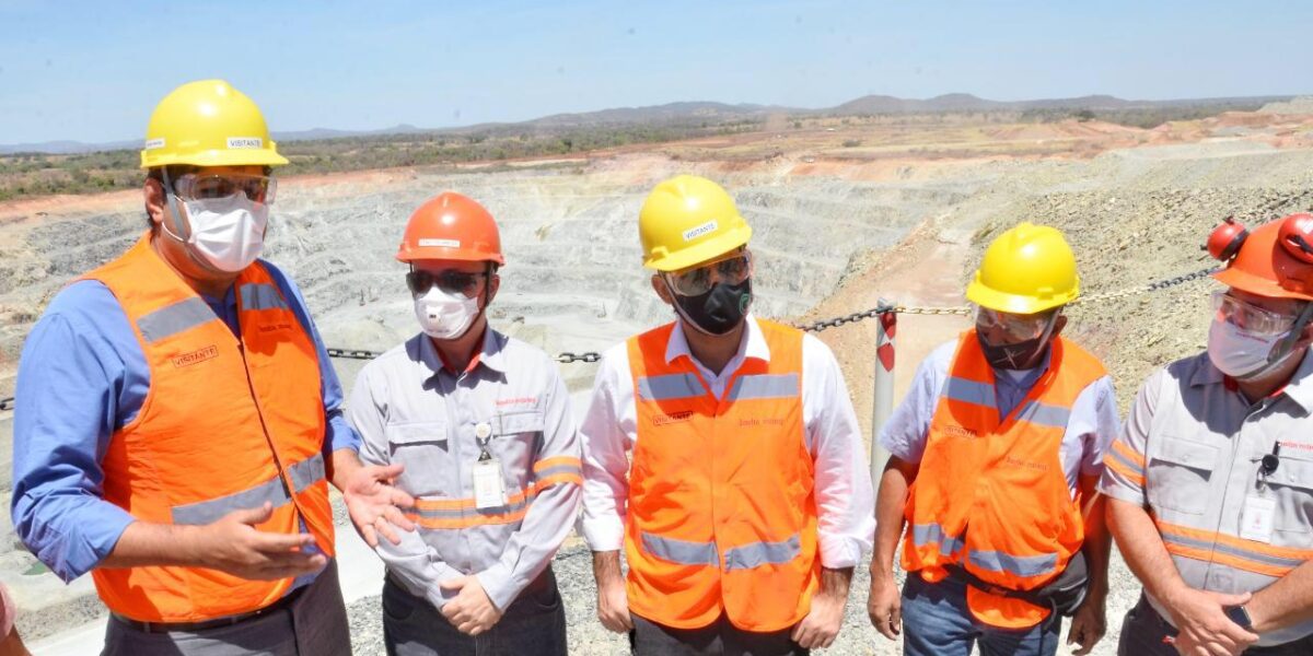 Vice-governador Lincoln Tejota visita mineradoras em Alto Horizonte e Crixás