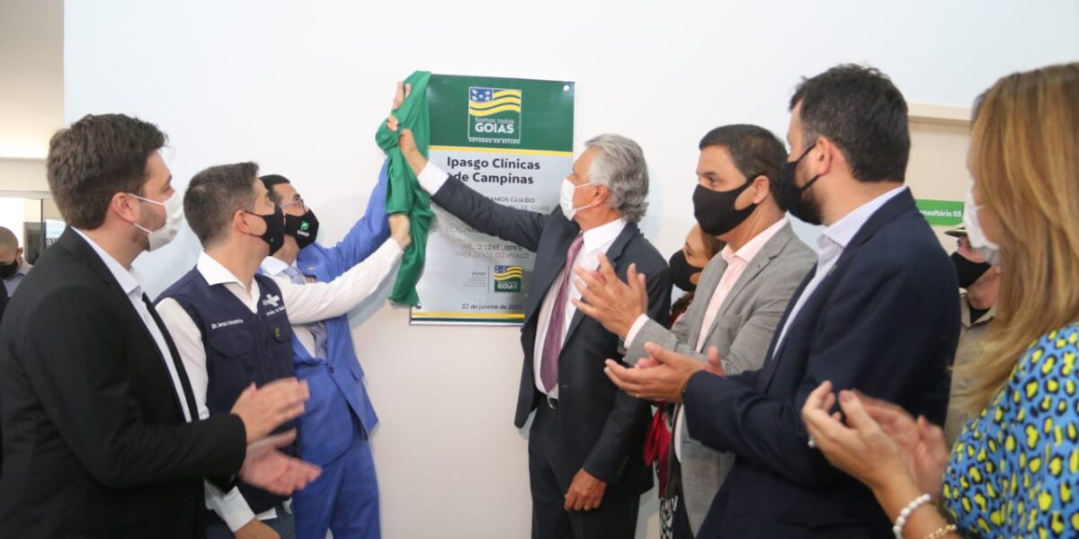 Governador Ronaldo Caiado inaugura Ipasgo especializado em Saúde Mental