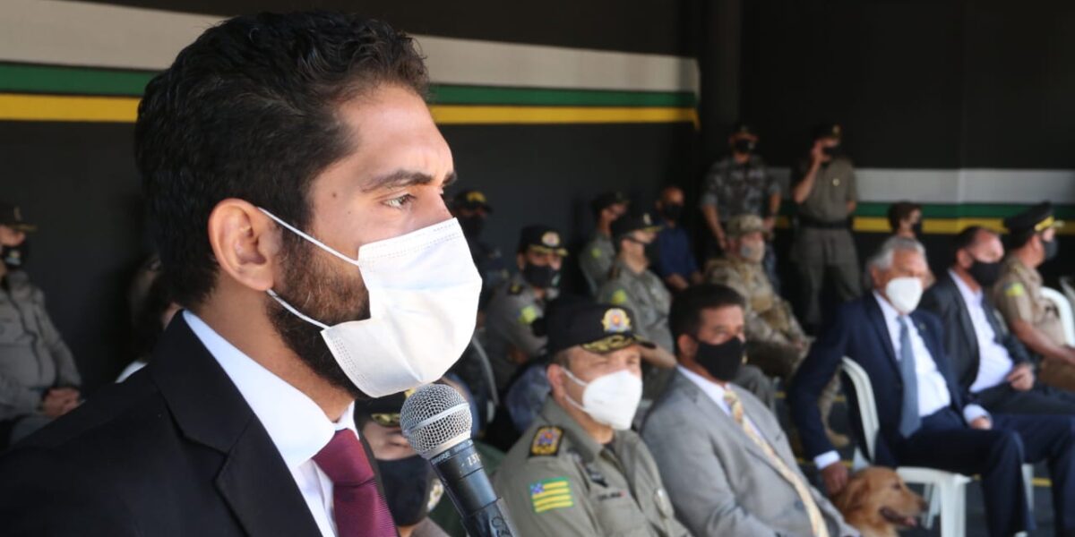 “Segurança pública de Goiás só se fortalece”, diz  vice-governador em inauguração de sede da unidade de policiamento com cães