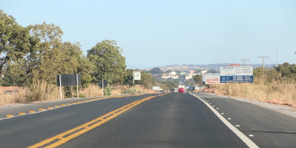 “Governo de Goiás demonstra excelência, mais uma vez, ao entregar rodovia que há mais de 15 anos não passava por reformas”, destaca Flávio Inácio