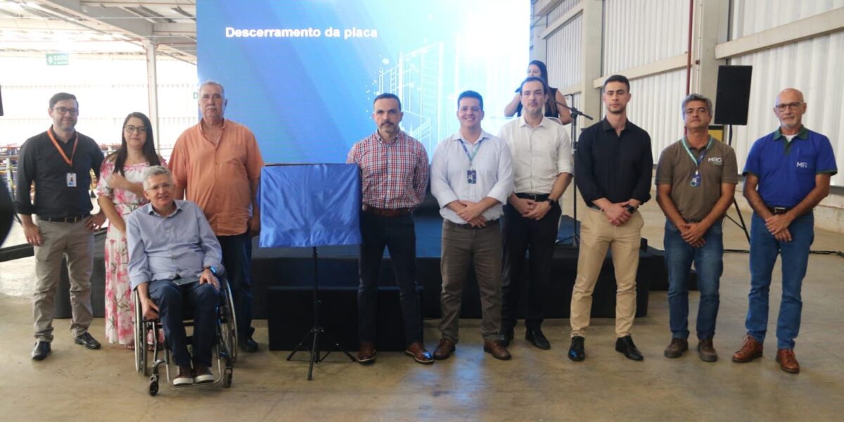 O superintendente de Gestão Integrada da Vice-governadoria, Bruno Netto, participou, em Abadia de Goiás, da inauguração do novo Centro Logístico da Enel Distribuição Goiás e da MRO Serviços Logísticos. 