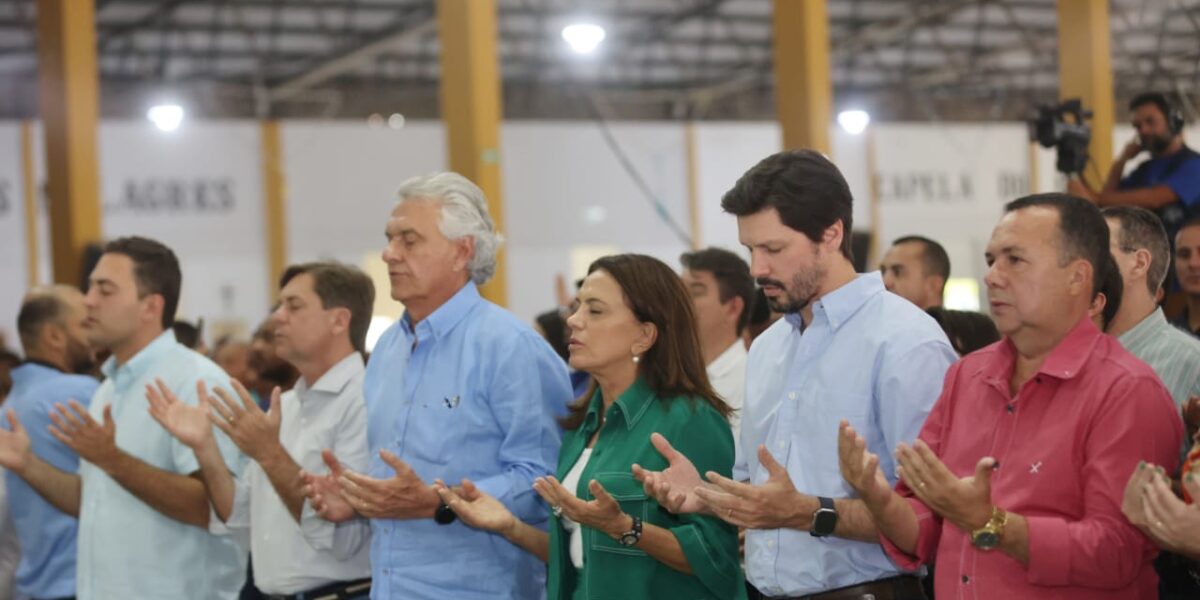 “Esse é um momento especial da nossa cultura religiosa”, afirma Daniel Vilela em cerimônia de encerramento da Romaria de Muquém