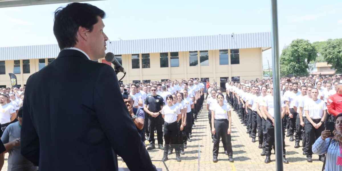 “A Polícia Civil é peça fundamental na engrenagem que faz da segurança de Goiás uma referência”, destaca Daniel Vilela