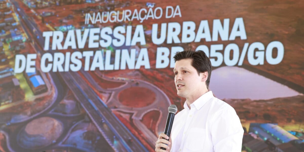 Travessia urbana da BR-050 é inaugurada em Cristalina