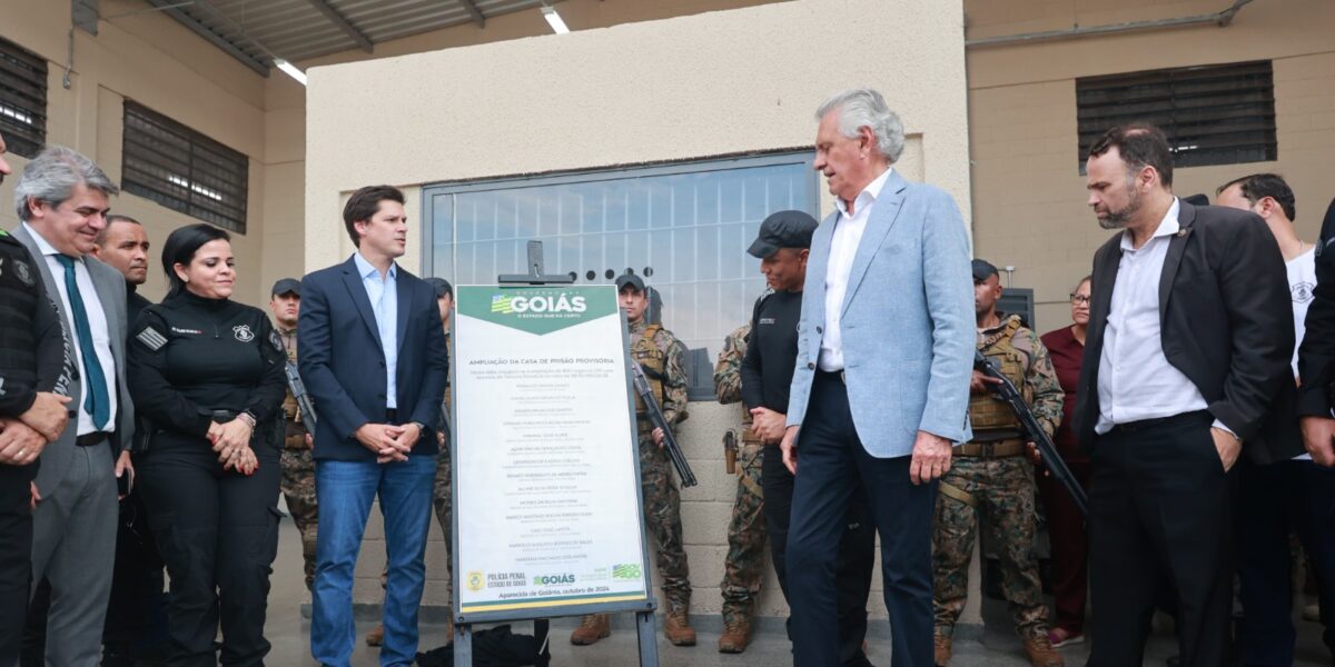 Daniel Vilela: “Policiais penais têm importante parcela de contribuição nos êxitos da Segurança Pública em Goiás”