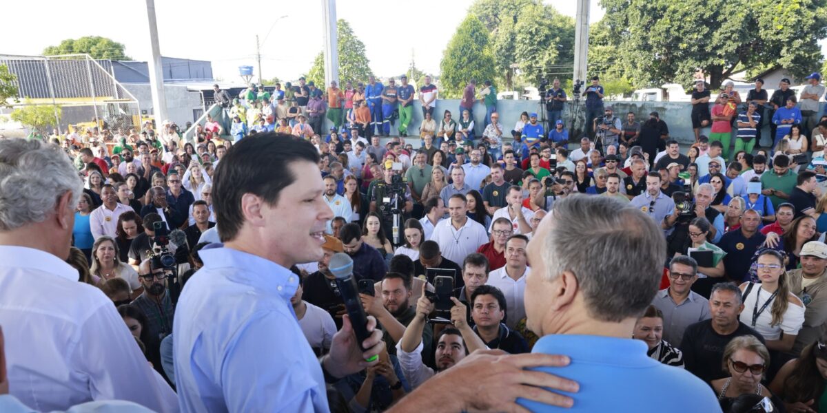 Integração e unidade vão resgatar nossas cidades”, afirma Daniel Vilela no mutirão contra a dengue