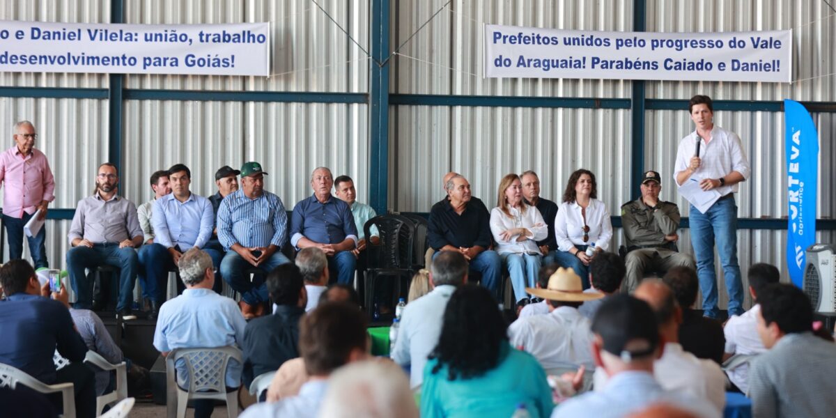 Daniel Vilela projeta Vale do Araguaia como importante fronteira agrícola em Goiás