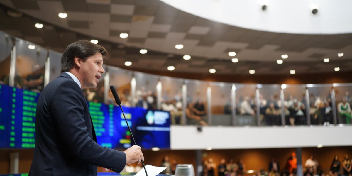 Daniel Vilela destaca avanço de obras em Goiás durante abertura do ano legislativo