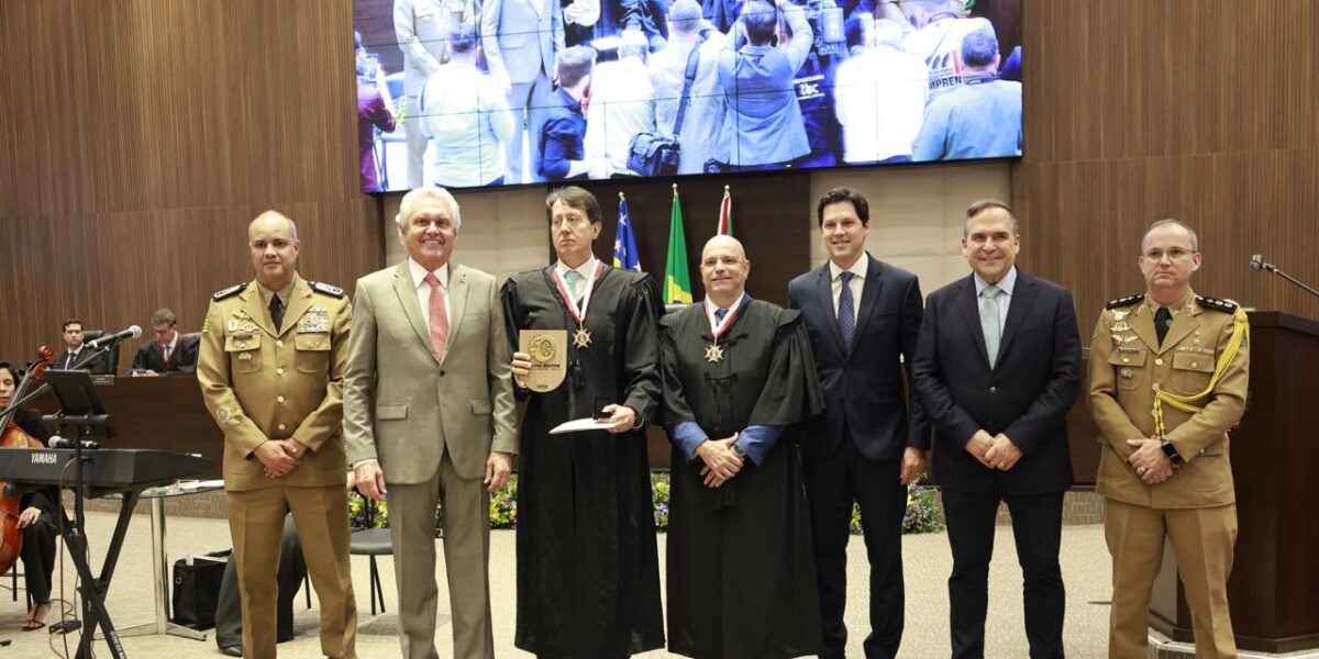 “Nosso tribunal é referência para o Judiciário brasileiro”, diz Daniel Vilela durante posse de novo desembargador