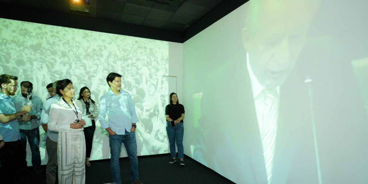 Daniel Vilela visita Memorial Iris Rezende e destaca legado da boa política goiana