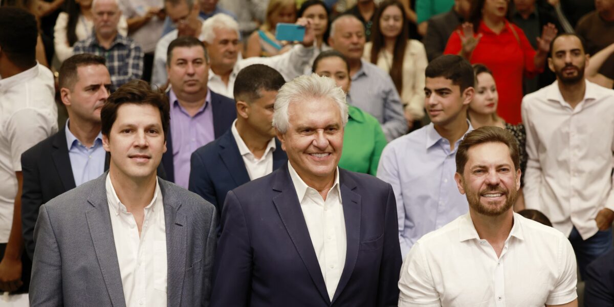 “Convivência respeitosa e diálogo constante têm garantido avanços para Goiás”, afirma Daniel Vilela em homenagem a Bruno Peixoto