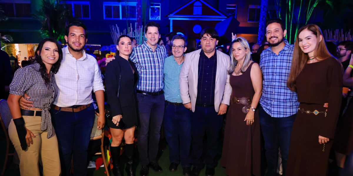 ”Goiás tem espírito solidário”, destaca Daniel Vilela ao participar do Arraiá do Bem 2025