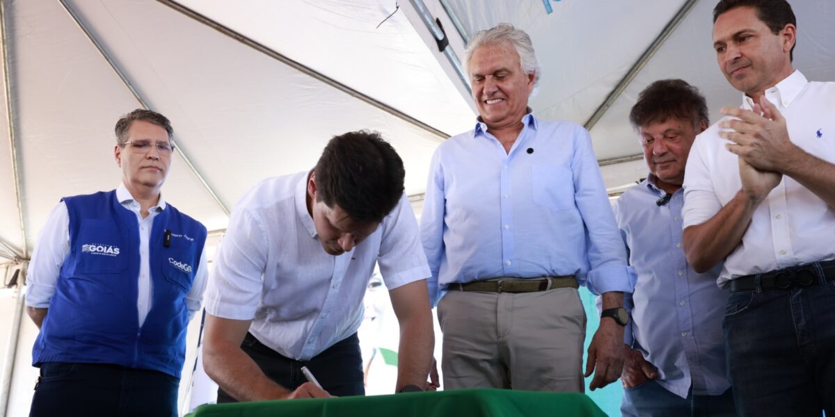 “Mais de 20 mil empregos nascerão aqui”, diz Daniel Vilela no lançamento do edital de seleção de empresas do Dianot