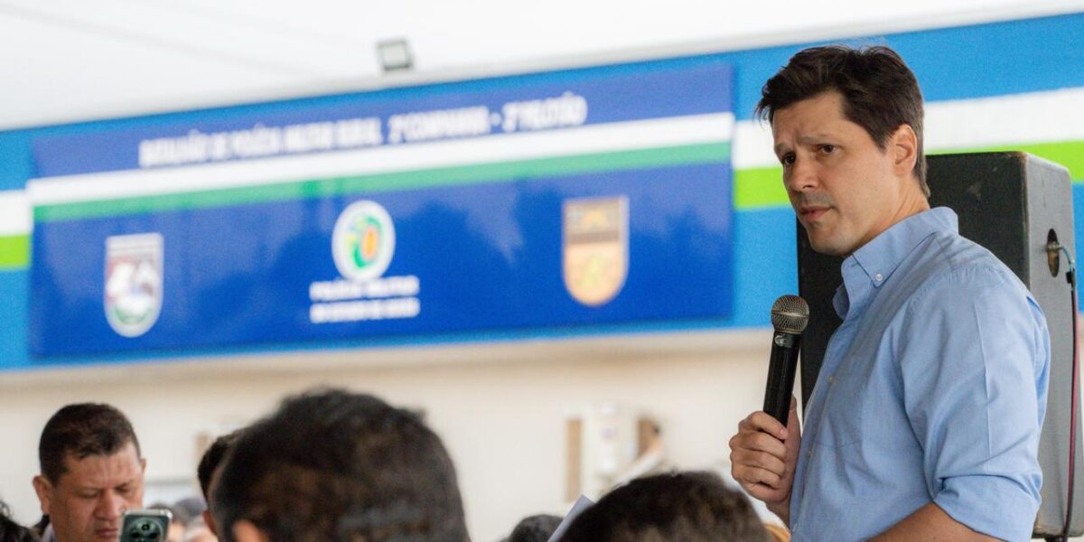 Daniel Vilela entrega Batalhão Rural da PM em Valparaíso e anuncia investimentos em segurança pública