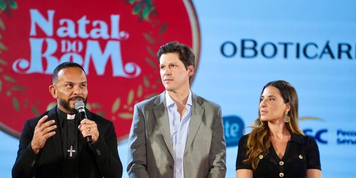 “É um orgulho de Goiás”, afirma Daniel Vilela ao destacar grandiosidade do Natal do Bem 2025