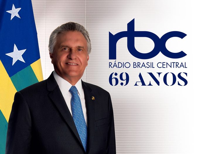 Entrevista com governador Ronaldo Caiado abre comemorações dos 69 anos da Rádio Brasil Central AM