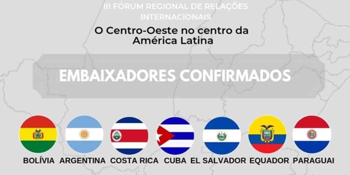 Sedi apresenta potencialidades de Goiás durante Fórum de Relações Internacionais