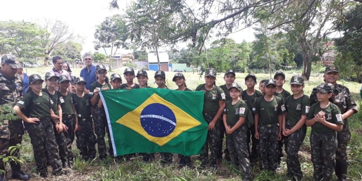 Polícia Militar implanta Guardião Ambiental Mirim em Aparecida de Goiânia