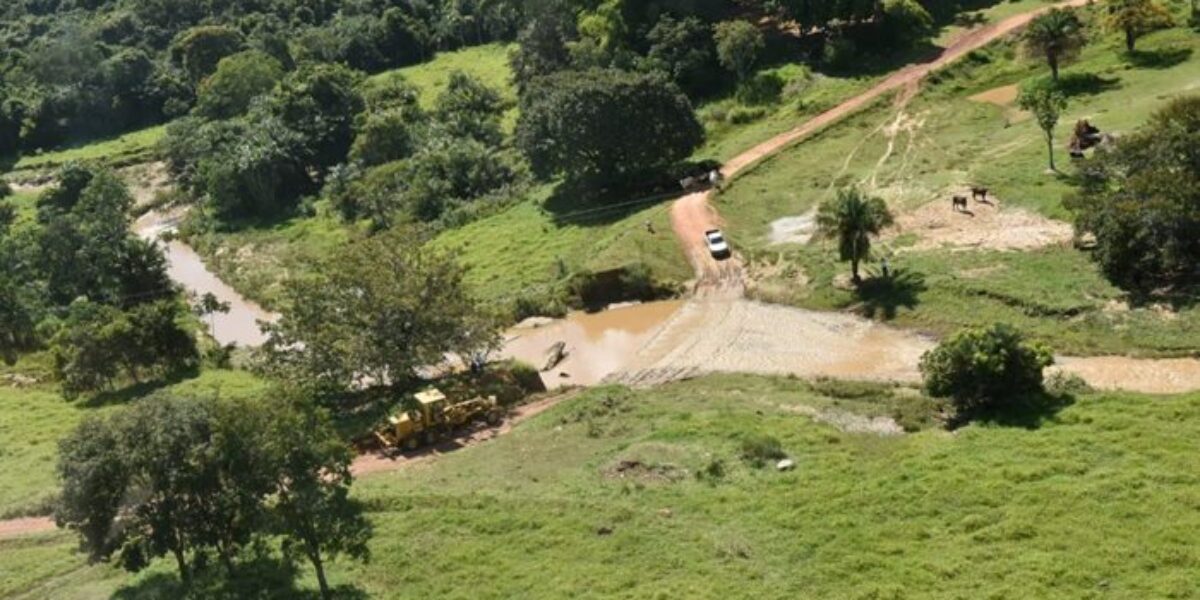 Governo de Goiás consegue apoio do Exército e do MDS para construir ponte sobre GO-060