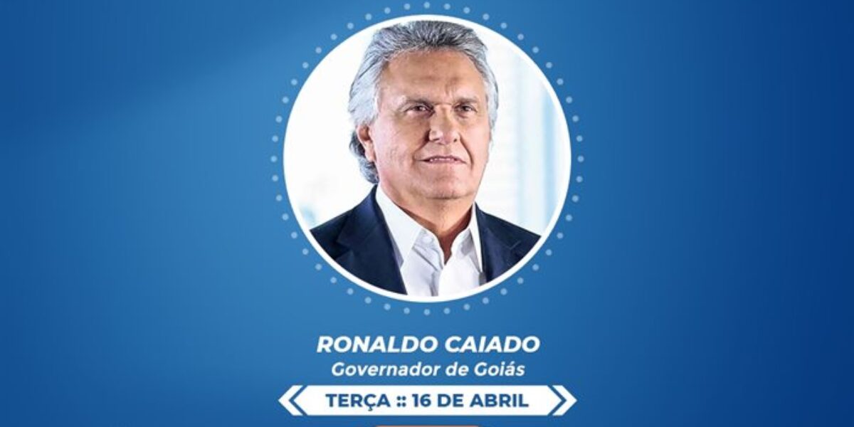 Governador Ronaldo Caiado faz balanço dos 100 primeiros dias de gestão no Roda de Entrevista