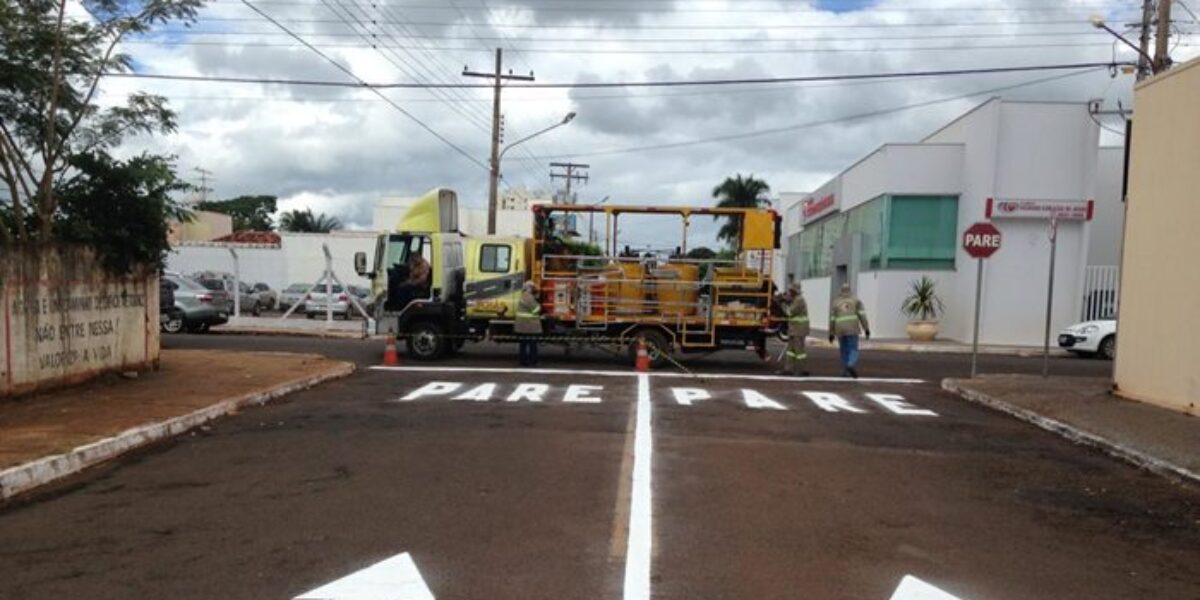 Detran inaugura sinalização de trânsito em Quirinópolis nesta sexta-feira