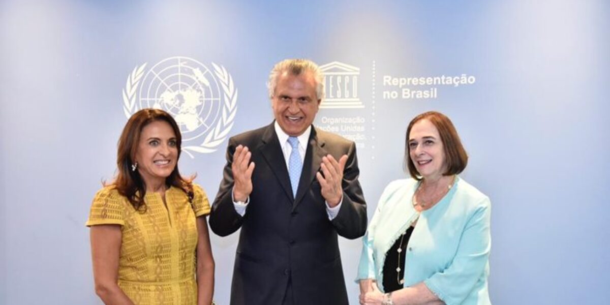 Governo de Goiás firma parceria com Unesco no Brasil