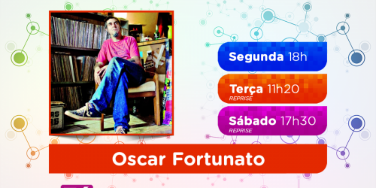 Tá Logado? desta segunda-feira entrevista o multimídia goiano Oscar Fortunato