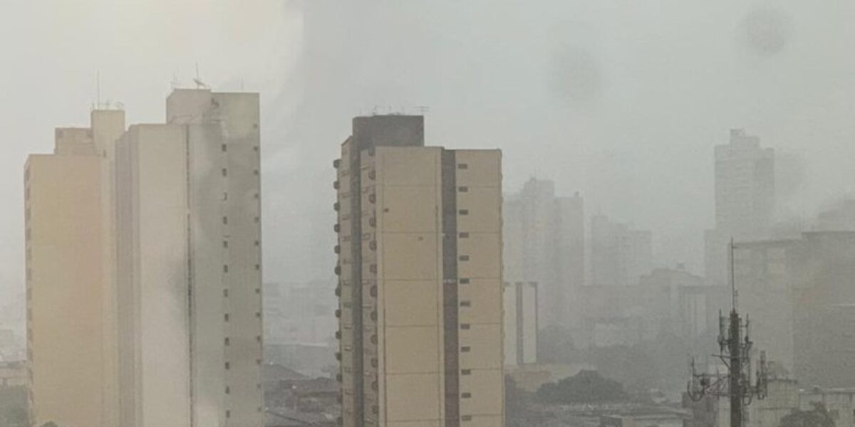 Calor forte e tempestade nesta terça-feira, dia 23, em Goiás