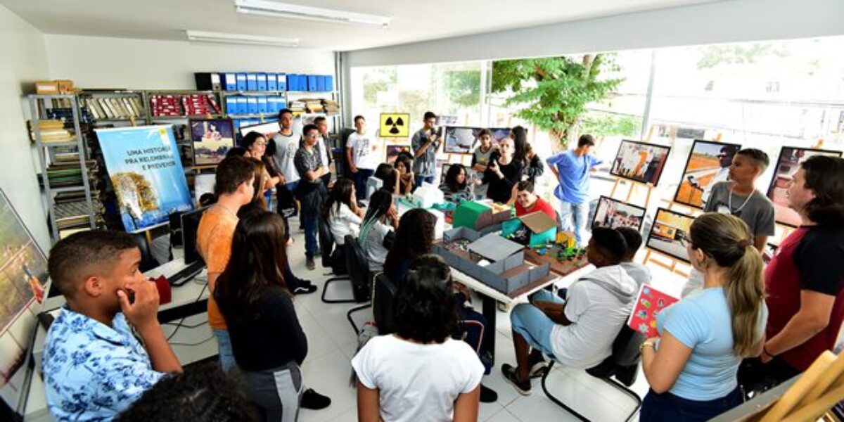 Estudantes visitam Centro de Radioacidentados da Saúde