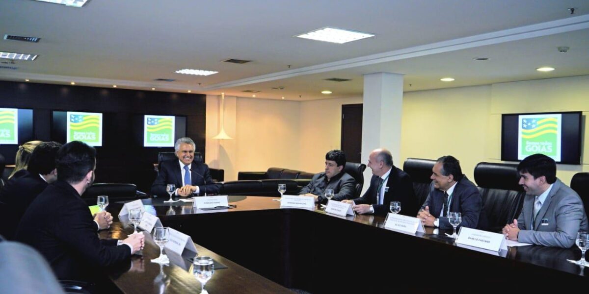 Em reunião com Banco BTG, Caiado avalia possibilidade de novos investimentos para o Estado