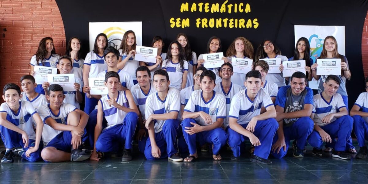 Alunos de colégio em Iporá conquistam cinco medalhas em Olimpíada Internacional de Matemática