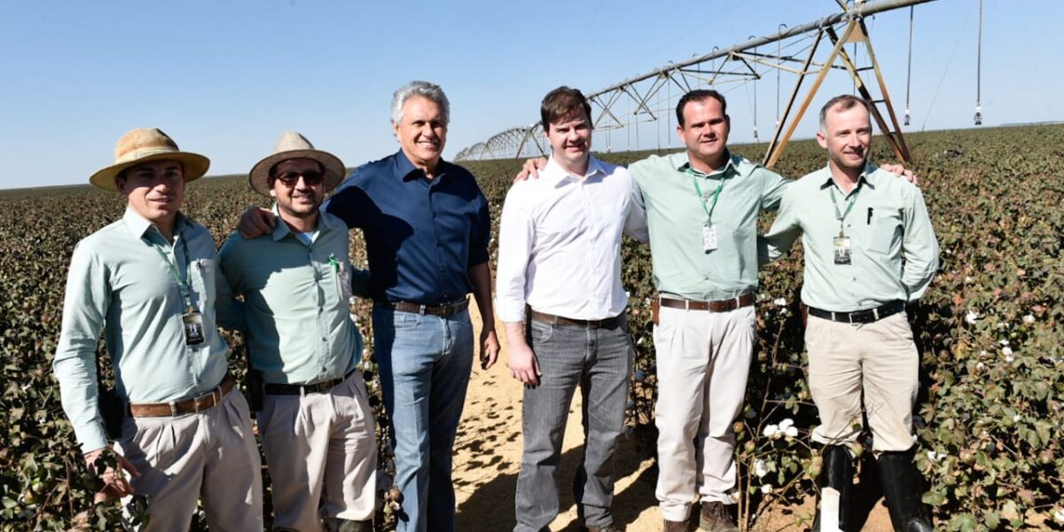 Caiado e ministro Canuto visitam Polo de Agricultura Irrigada em Cristalina