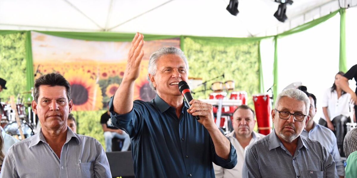 Caiado defende o cooperativismo em evento em Piracanjuba