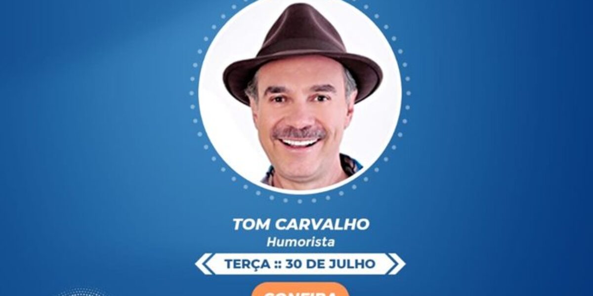 Roda de Entrevista desta terça-feira recebe Tom Carvalho