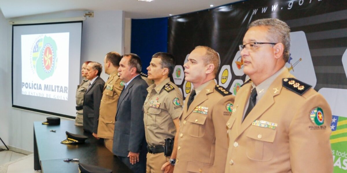 Empossados novos comandantes de cinco unidades da Polícia Militar