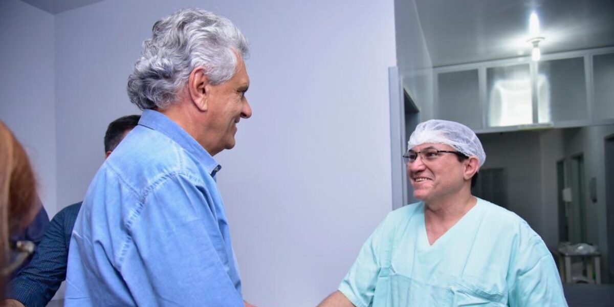 Governador visita obras do Centro de Reabilitação do Hospital Alvorada