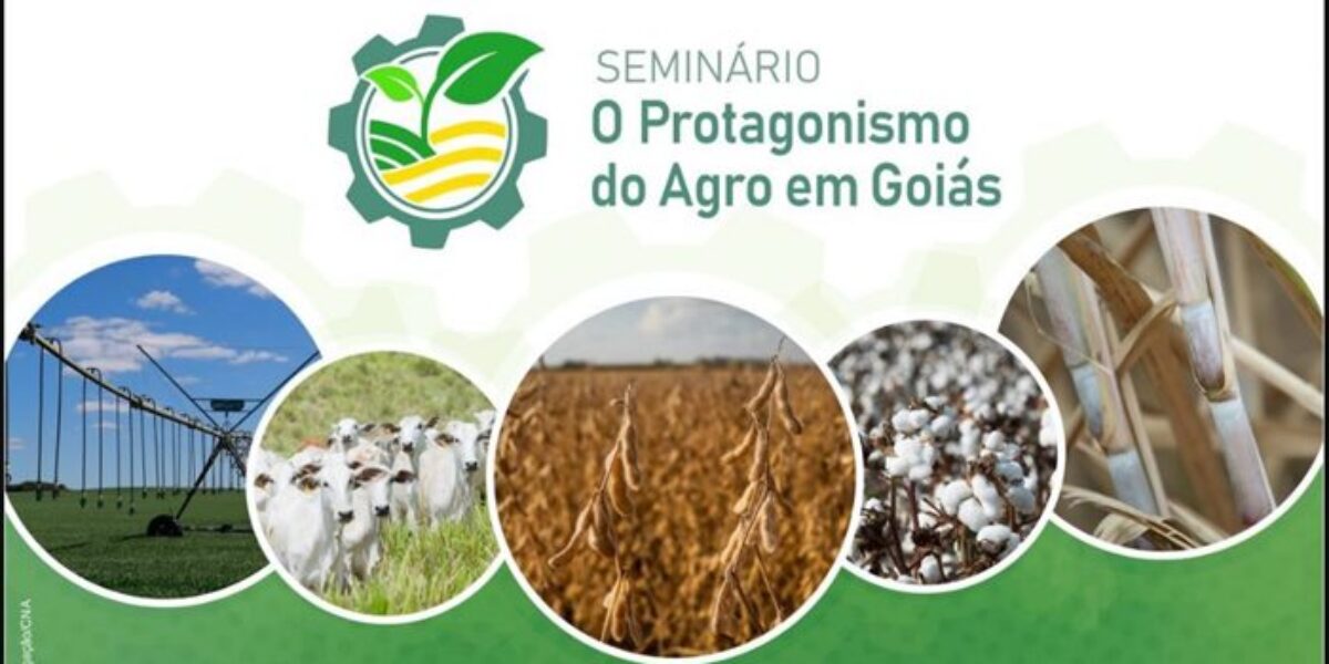 Seminário sobre protagonismo do agronegócio em Goiás está com inscrições abertas