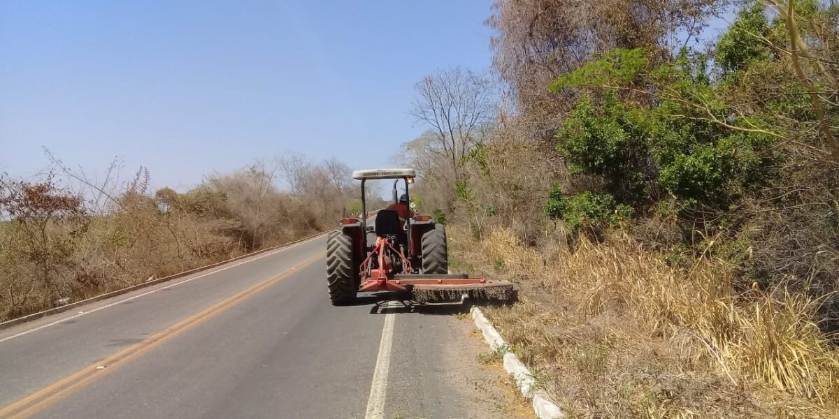 GOs 156 e 164 estão em manutenção na Região Norte de Goiás