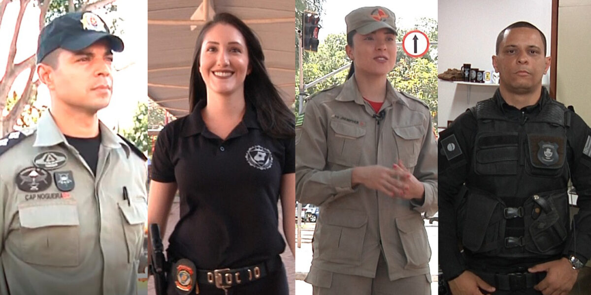 Websérie divulga histórias de integrantes das forças de segurança de Goiás