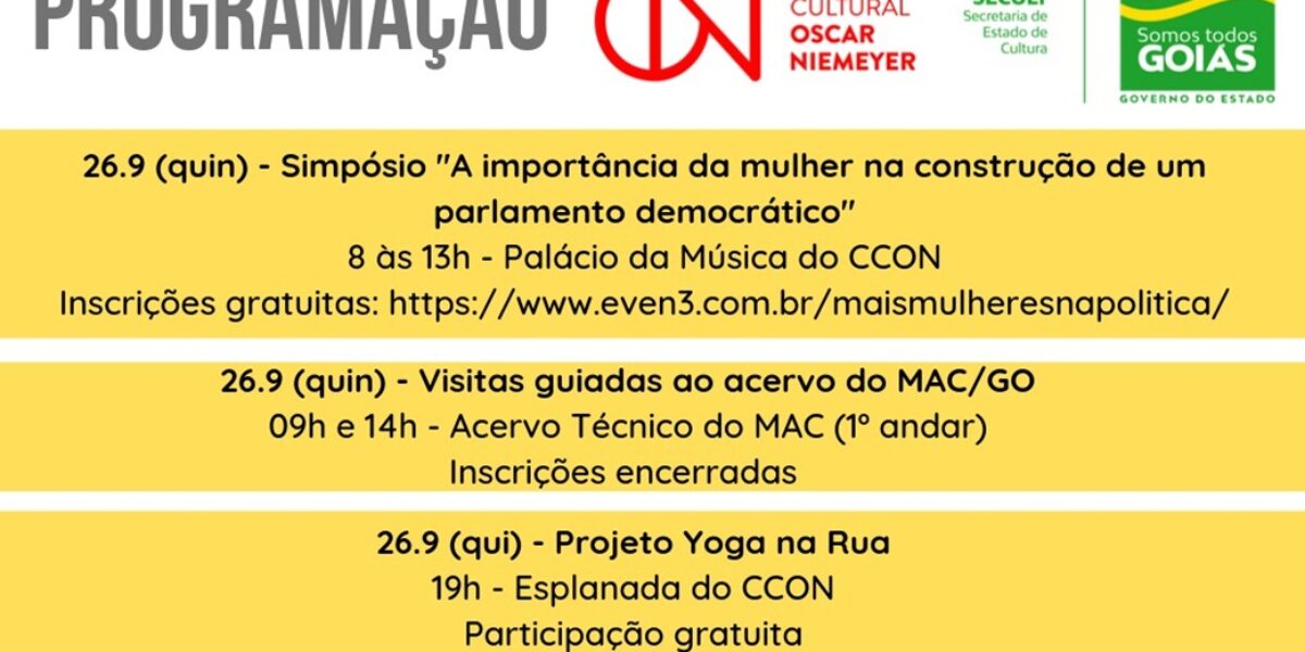 CCON promove oficinas artísticas neste sábado