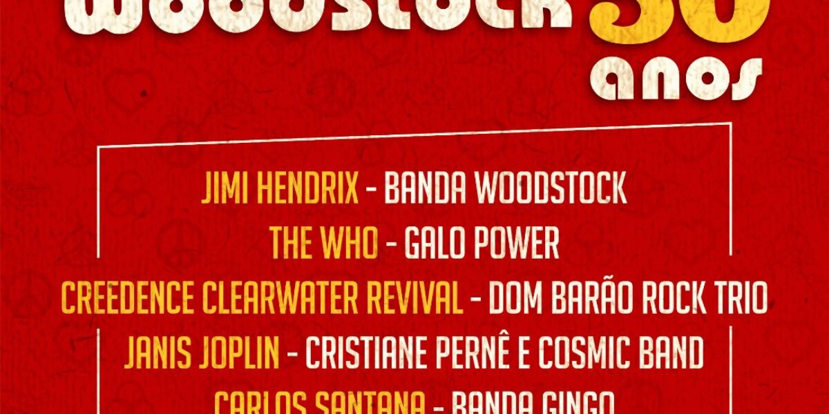 Martim Cererê recebe Woodstock 50 anos Festival