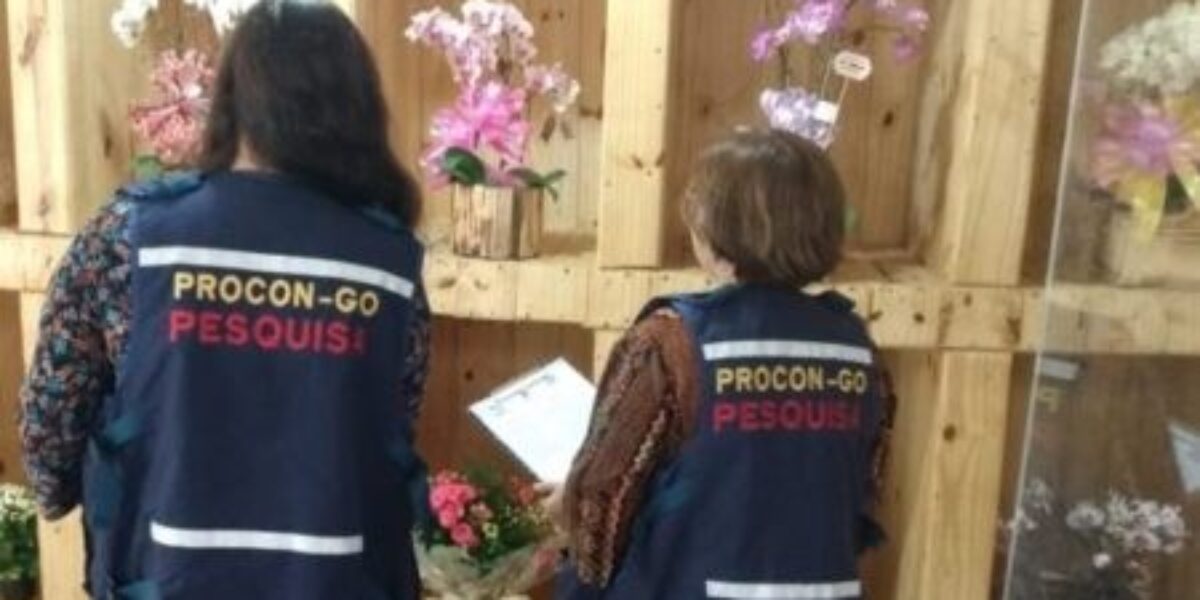 Procon Goiás divulga nesta quinta pesquisa de preços de flores e coroas para o dia de Finados