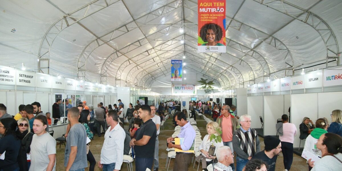 Governo de Goiás  participa do Mutirão, neste sábado e domingo