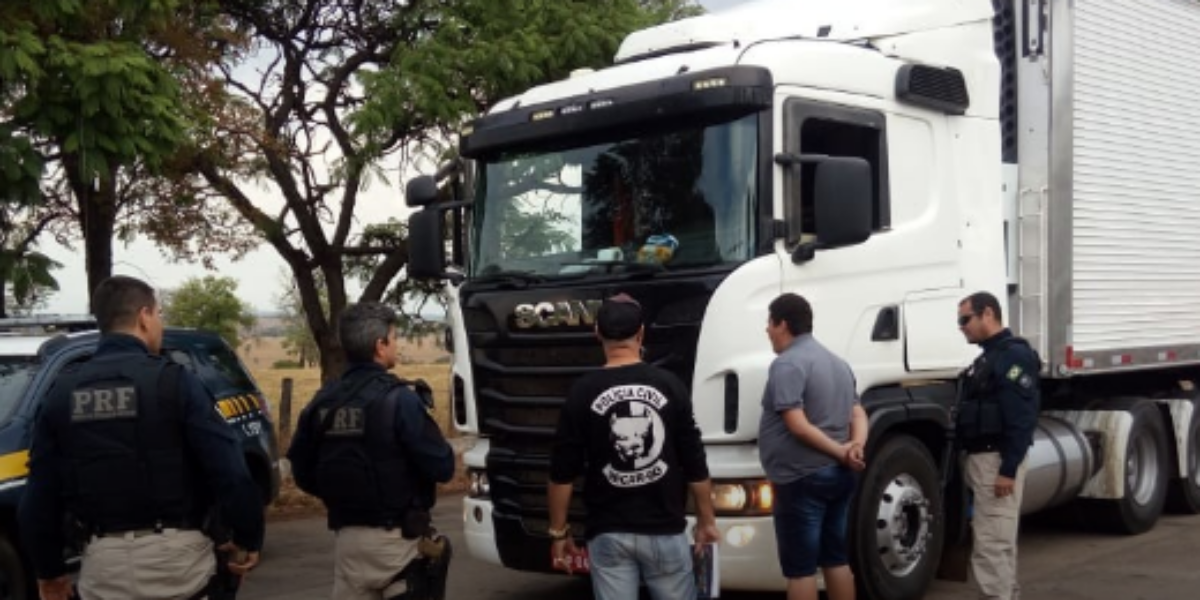 Operação recupera carga roubada avaliada em R$ 200 mil