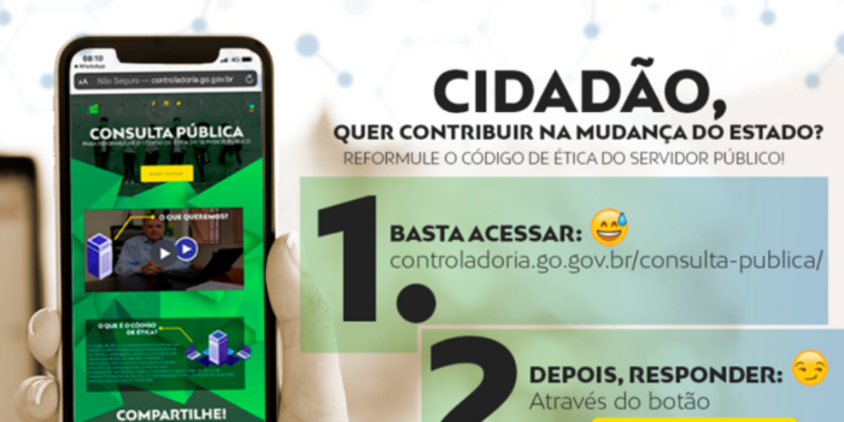 Governo abre consulta pública para reformular o código de ética do servidor estadual