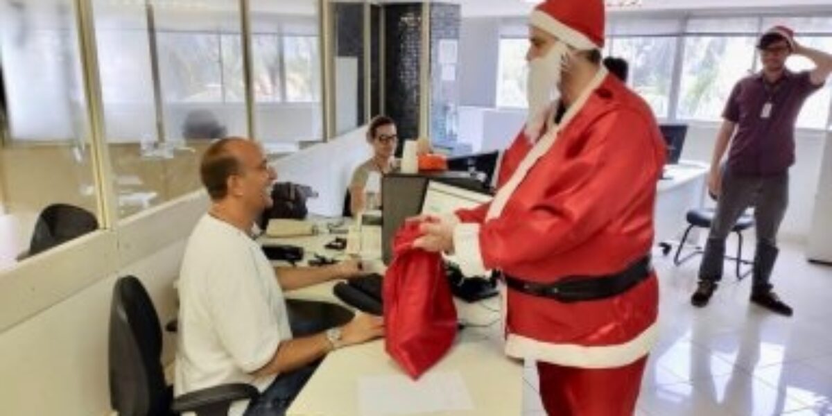 Colaboradores do Ipasgo se mobilizam e dobram meta de adoção de cartas na Campanha Natal de Sorrisos