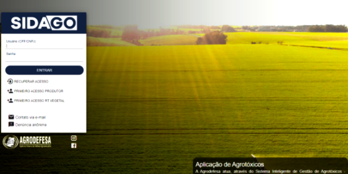 Agrodefesa estimula uso do Sidago pelo produtor