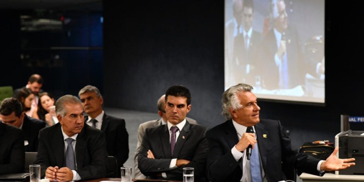 Caiado defende acordo para repasse de pelo menos R$ 58 bilhões da Lei Kandir para os Estados