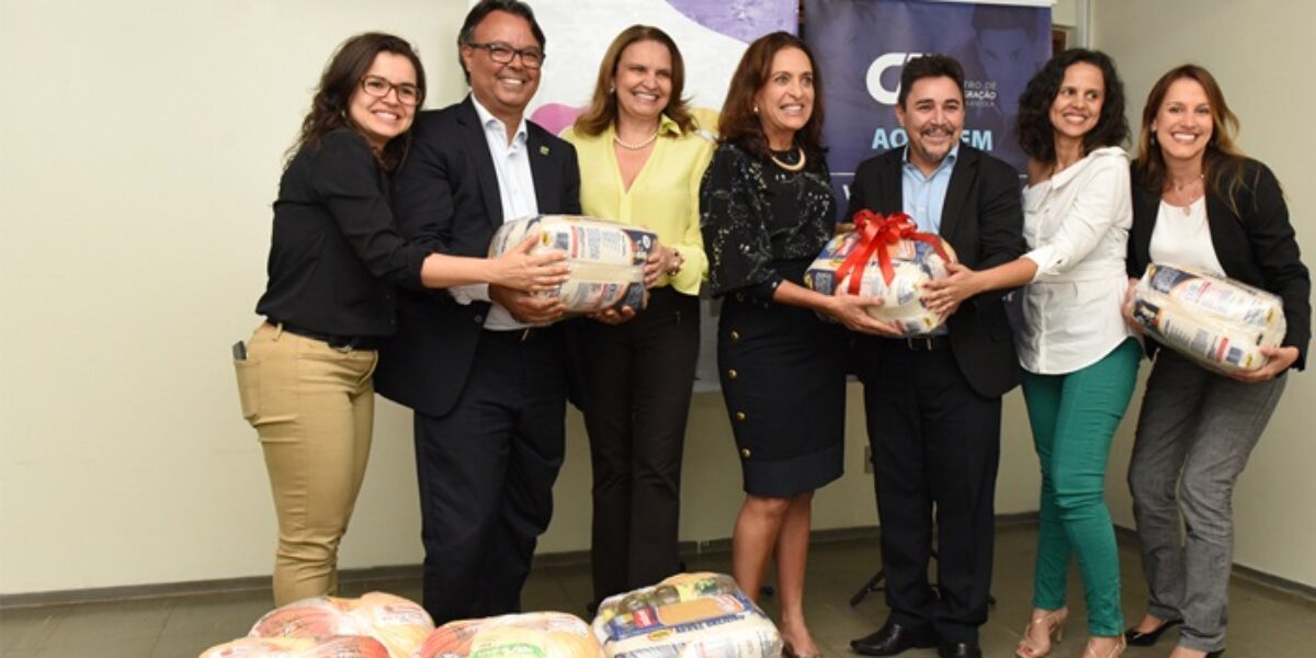 OVG recebe doação de cestas básicas do Ciee