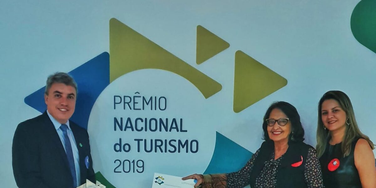 Goiás é prata em duas modalidades do Prêmio Nacional de Turismo